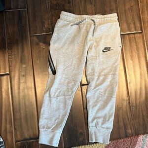 Nike Kids Light Gray Nike Tech Joggers
